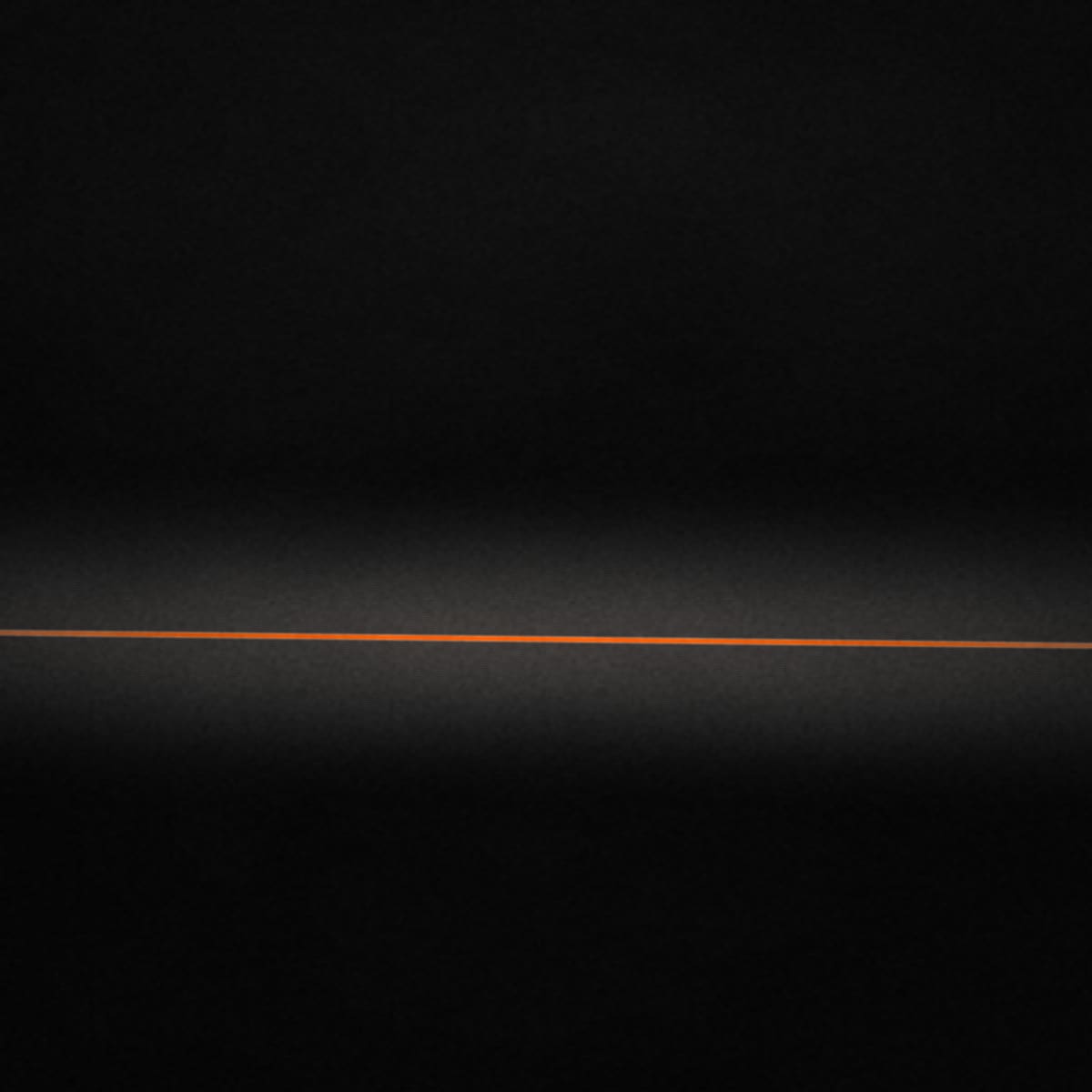 Sahar — cover artwork. A thin orange horizon line across a dark grain field.